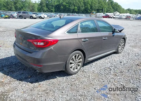 2017 Hyundai Sonata Sport z USA, uszkodzony, nr VIN 5NPE34AFXHH461468